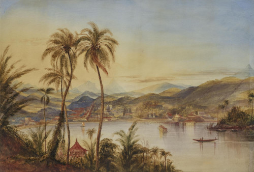 The City of Kandy and Temple containing the Sacred Relic, Buddha's Tooth, Sri Lanka