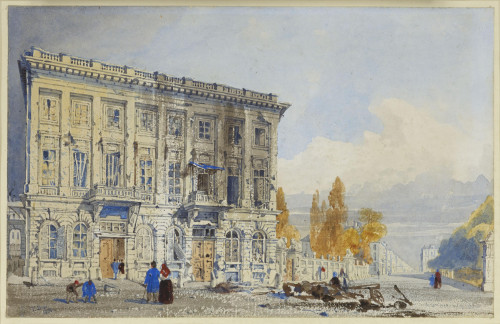 The Café de l'Amitié and l'Ancient Hôtel of Prince Frederick, Brussels