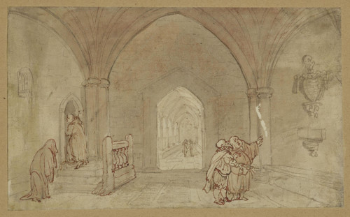 Monks in a Cloister