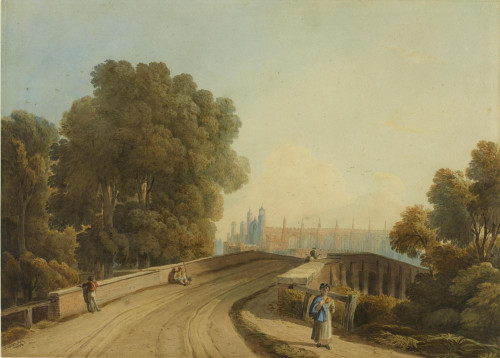 Eton College Chapel from the Slough Road