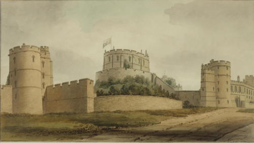 A view of Windsor Castle