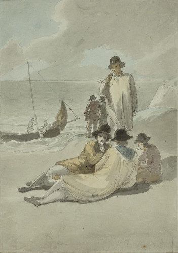 Fishermen on a Beach