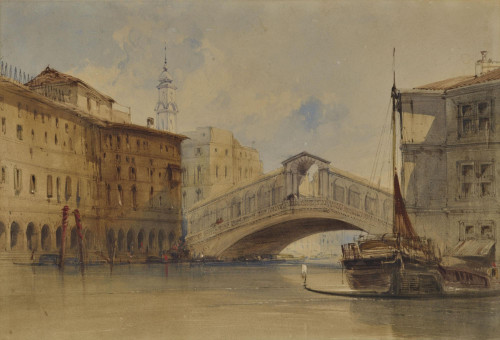 The Rialto Bridge, Venice