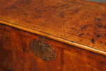 Early 18th century walnut chest on stand