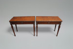 A wonderful matched pair of 18th century card tables