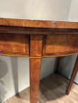 A fine pair of 18th century satinwood card tables