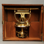 A fine W & S Jones radial theodolite