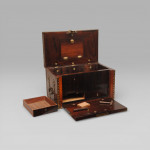 A fine example of a Kingwood coffre fort