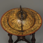 A rare 18th century miniature table globe