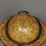 A rare 18th century miniature table globe