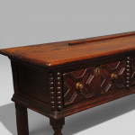 late 17th century block front dresser base