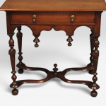 Queen Anne oak lowboy
