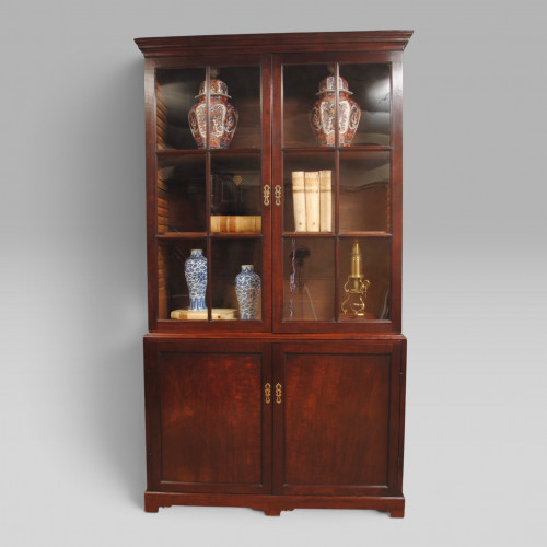 An 18th century mahogany bookcase
