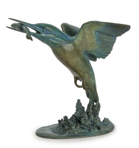 PATRICIA NORTHCROFT Kingfisher with Fish