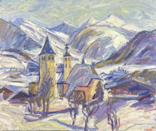 NICK SCHLEE Churches at Kitzbuhel