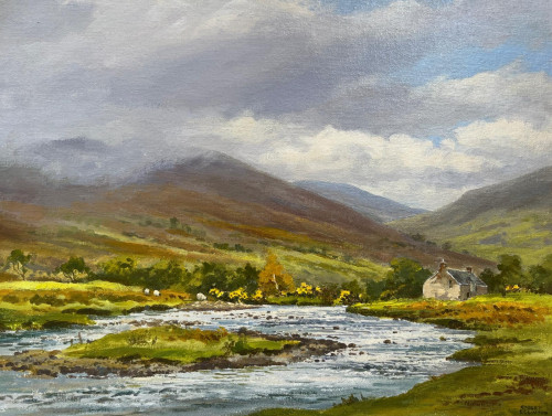 ROBERT EGGINTON Cottage at Lochranza