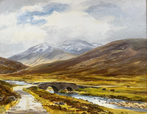 ROBERT EGGINTON Bridge at Luib, Skye
