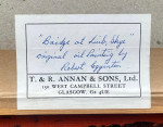 ROBERT EGGINTON Bridge at Luib, Skye