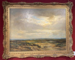 DAVID WEST RSW (1868 - 1936) LOSSIE BEACH  Oil on canvas Signed lower right 30 x 42 inches  £8,800