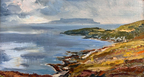 TIM SCOTT BOLTON View of Eigg from Armadale, Skye