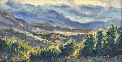 TIM SCOTT BOLTON Glencalvie, Strathcarron