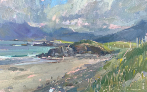 TOM HOAR White strand towards Mweelree, Connemara