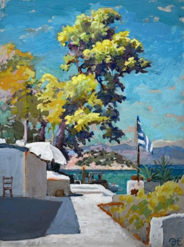 ALISTAIR ERSKINE (b. 1959). Serkeri, Nafplio