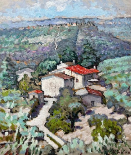 ALISTAIR ERSKINE (b. 1959). Near Verona