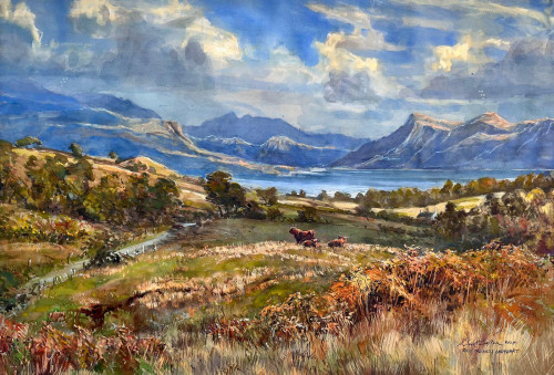 TIM SCOTT BOLTON Skye towards Knoydart