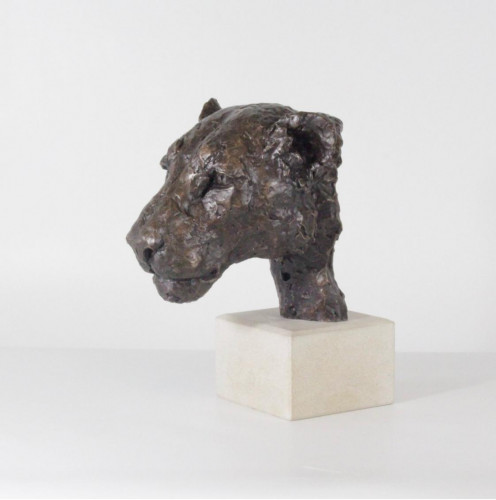 LAURA PENTREATH (b. 1966)  Lioness Head
