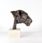 LAURA PENTREATH (b. 1966)  Lioness Head