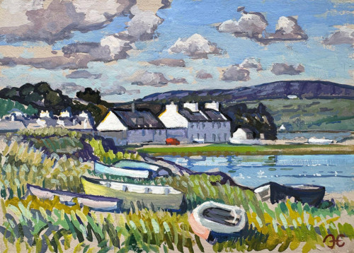 ALISTAIR ERKSINE Dinghies, Port Ellen Islay