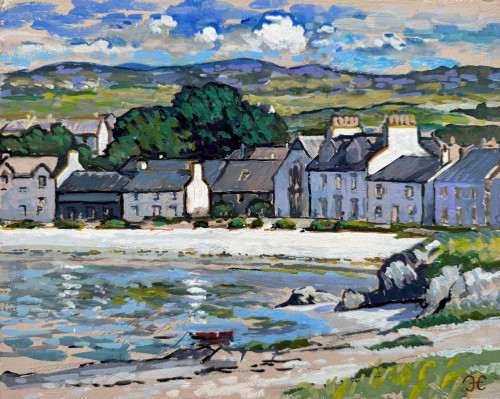 ALISTAIR ERKSINE The Beach at Loch Leodamais, Port Ellen, Islay