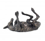 LAURA PENTREATH Stretching Lurcher I