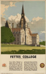 NORMAN WILKINSON (English; 1878 - 1971) Fettes College
