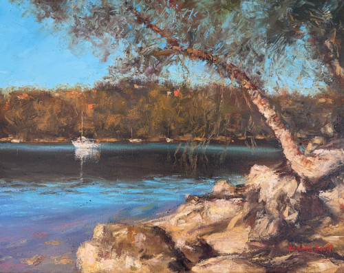 HOWARD SCOTT (1921-2017) At Anchor