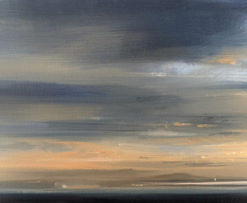 ZARINA STEWART-CLARK Early Sky from Mull
