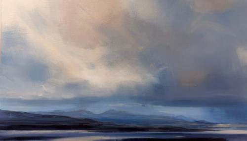 ZARINA STEWART CLARK Bright Sky, Loch Linnhe