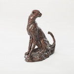 Sitting Cheetah - Resin