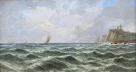 JOHN WILSON (fl. 1870-1890) Off the Coast & The Lighthouse