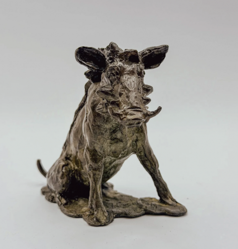 MARK CORETH Seated Warthog