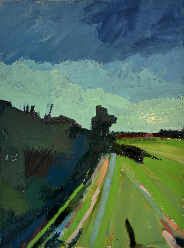 JESSICA GALE Early Morning Hedgerow