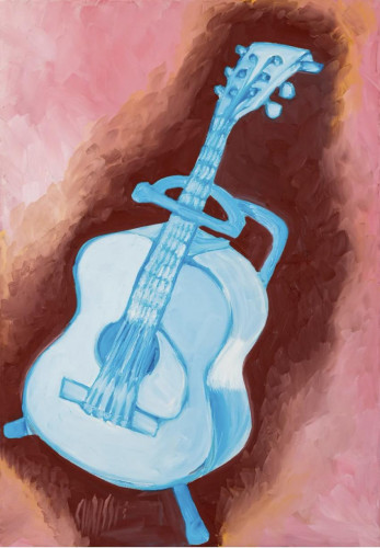 CHRISSIE HYNDE Blue guitar November