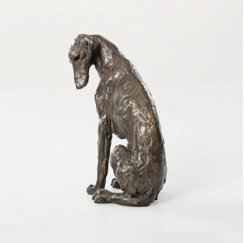 LAURA PENTREATH   Sitting Lurcher II
