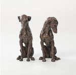 LAURA PENTREATH   Sitting Lurcher II
