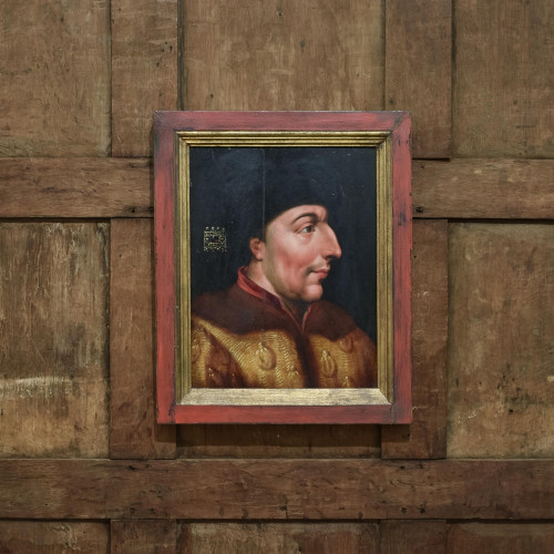 French School, Portrait of King Charles VIII of France (1470-1498)
