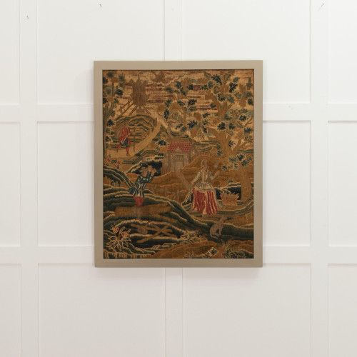 A George II needlework picture circa 1730