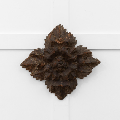 A late 15th oak roof boss, South-West England, circa 1480-1500