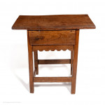 Table Low Occasional Coffee Sofa Spanish Chestnut 18th Century Folk Vernacular