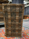 A Rare Ducal "Armada" Strongbox (Travelling Safe) wrought iron with original polychrome painted decoration, Nuremberg, late Renaissance, late 16th / early 17th century